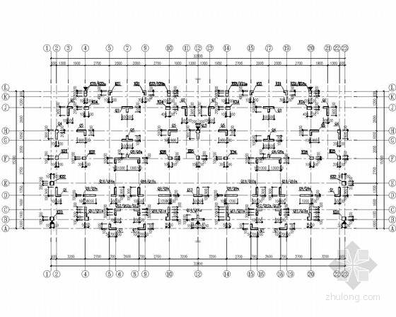 绿化施工套表资料下载-[成都]五层框架-抗震墙住宅结构施工图(两套)