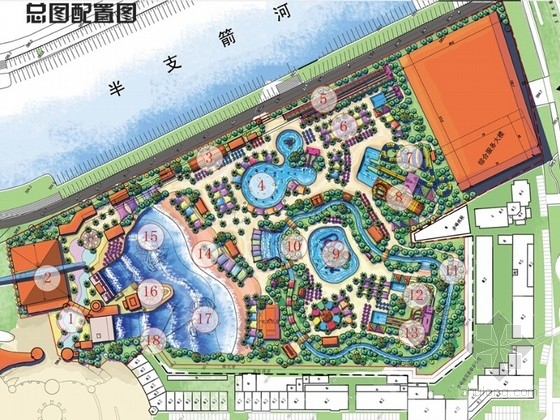 游乐园建筑资料下载-[内蒙古]主题游乐园景观设计概念方案