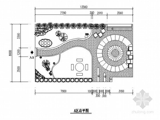 屋顶绿化施工图集资料下载-娱乐商业办公环境屋顶绿化工程施工图