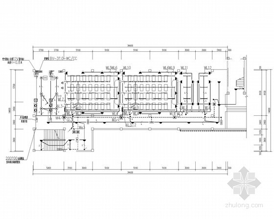 6层中学综合楼建筑图纸资料下载-[重庆]中学综合楼电施图