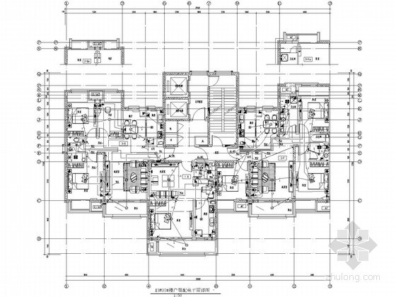 电气强弱电桥架资料下载-[内蒙古]住宅楼强弱电施工图纸