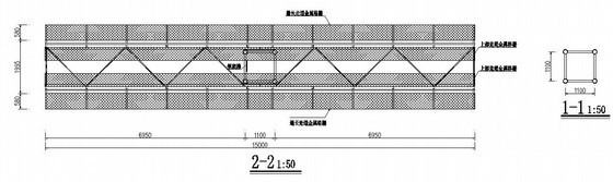 五牌一图内容资料下载-双面广告牌结构施工图