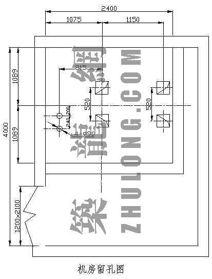 观光电梯井建筑施工图资料下载-电梯井详图