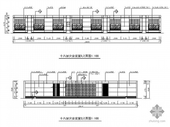 某办公楼大会议室施工图-3