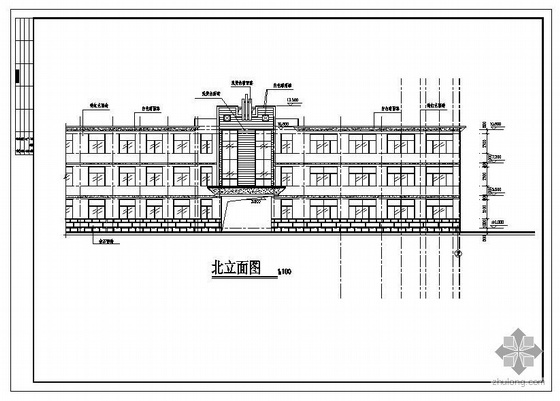 四川教学楼建筑结构施工图资料下载-四川震后某教学楼建筑结构施工图