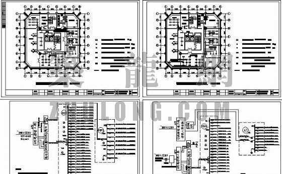 计算机房电气设计资料下载-黑龙江某计算机房电气施工图