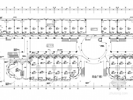 中式商业街类型资料下载-[湖南]多层商业街公共建筑强弱电施工图纸