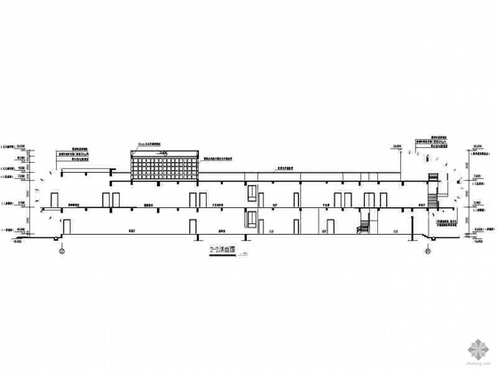 [金华]某儿童公园二层青少年活动中心建筑施工图- 