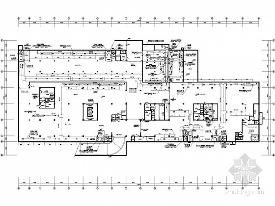 土建带地下室办公楼图纸资料下载-[安徽]市政办公楼地下室人防通风工程施工图纸
