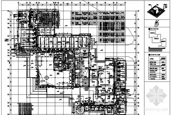 同济大学图书馆新馆CAD资料下载-某大学图书馆空调设计