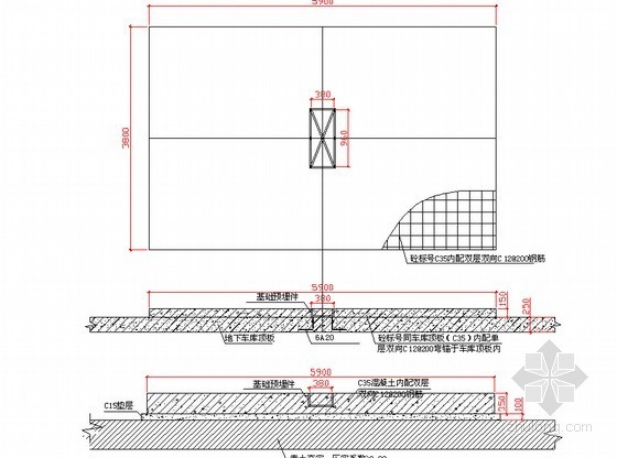 升降杆示意图资料下载-[安徽]框剪结构住宅小区升降机工程专项施工方案(50页 基础附图)