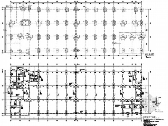 两层车间建筑su模型资料下载-[浙江]四层框架结构车间厂房结构施工图