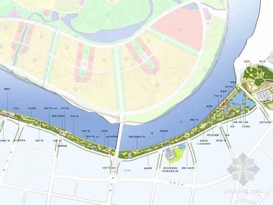 码头滨江公园设计资料下载-[梅州]滨江公园景观优化设计方案
