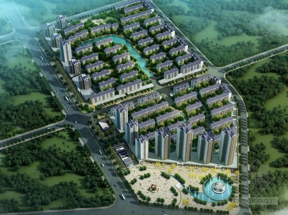 古典中式文本资料下载-[陕西]新中式古典住宅区规划设计方案文本