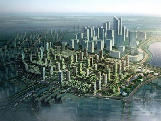 绿洲中央公园资料下载-[武汉]城市商务区附属小区景观概念规划方案
