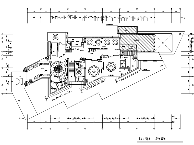 小区会所设计CAD效果图资料下载-杨公堤丁家山一号会所设计施工图（附效果图）