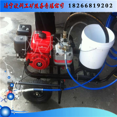 斑马线划线标准资料下载-路面划线机 道路标线机
