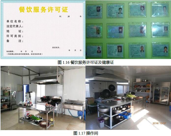 建筑工程施工现场安全文明设施标准化手册PDF（132页，丰富效果图-食堂操作间