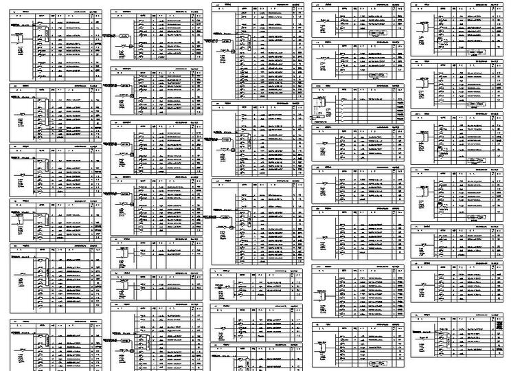 国际快件监管中心、海关卡口项目施工图-箱体系统图(一)