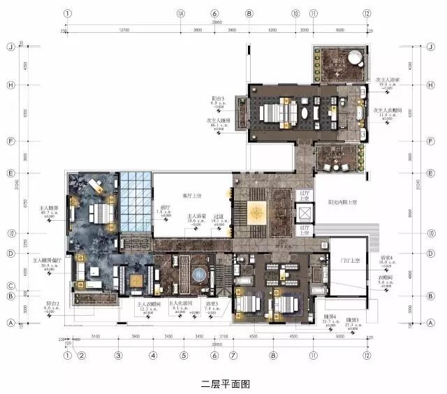 PS彩平室内设计资料下载-室内设计必学技能：彩色平面图PS教程