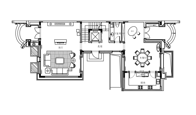 室内方案大样图资料下载-[上海]中式别墅样板间住宅室内设计方案（含实景图）