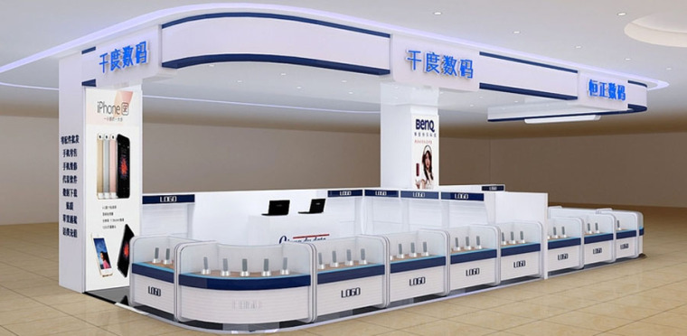 (原创）手机店 数码店设计案例效果图-手机店1.jpg