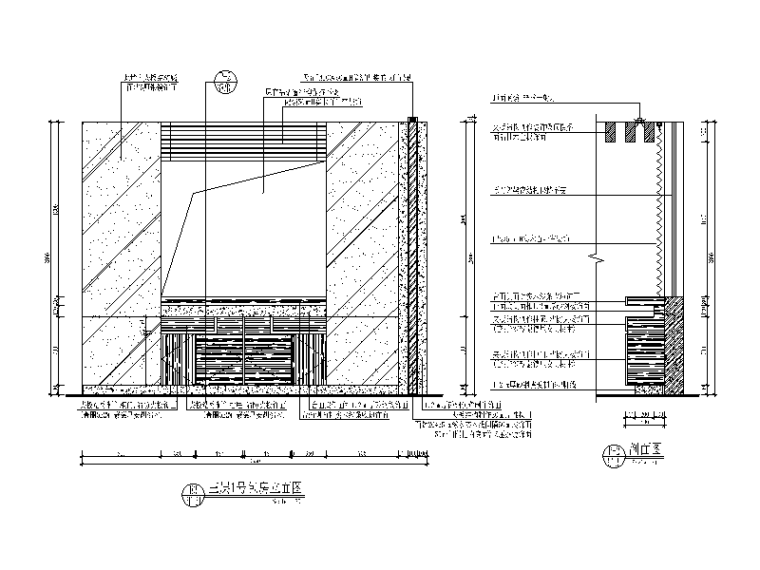 整套川味火锅店设计CAD施工图立面图