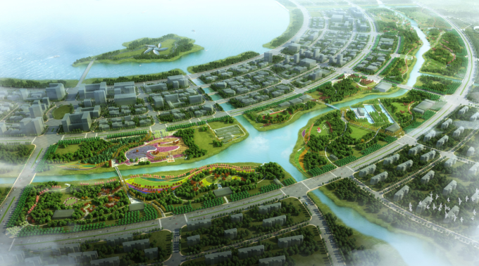 国际水风光带景观设计资料下载-[上海]“海绵城市”郊野环湖风光带滩涂湿地公园景观设计方案