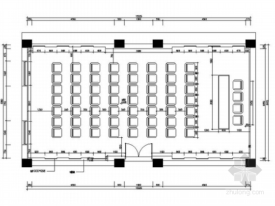 [施工图][成都]高档四星级花园酒店会议室施工图(含效果) vip
