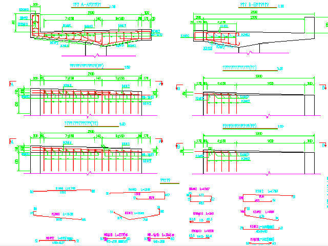 铁路钢箱梁桥设计图纸资料下载-铁路25-31mT梁设计图纸（非标T梁）
