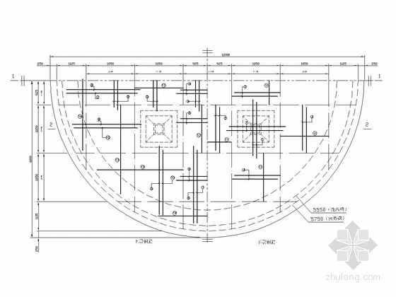 跌水蓄水池施工图资料下载-300立方米圆形蓄水池工程施工图