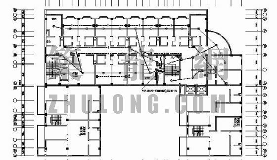 一套电气图纸资料下载-一套综合楼图纸(三)