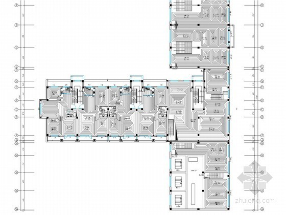 地板辐射采暖供冷施工方案资料下载-[辽宁]多栋多层住宅楼地热辐射采暖系统设计施工图