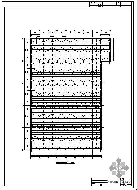 2021钢筋混凝土厂房造价资料下载-上海某钢筋混凝土排架厂房结构图