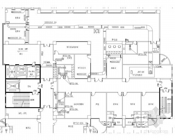 空调蚊帐资料下载-外科大楼空调工程空调系统设计施工图