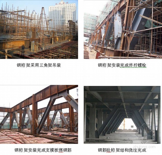 钢筋集中加工施工总结资料下载-[南京]医院扩建工程钢筋混凝土梁桁架结构施工技术