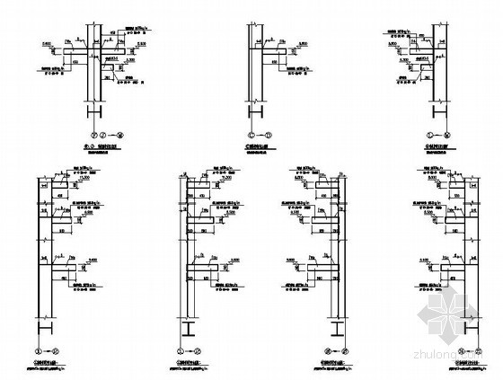 厂房钢结构设计安全措施资料下载-[通榆]钢结构厂房结构设计图