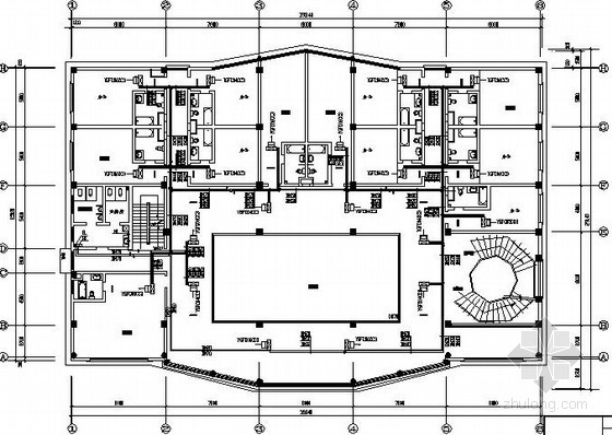 小型办公楼空调设计施工图