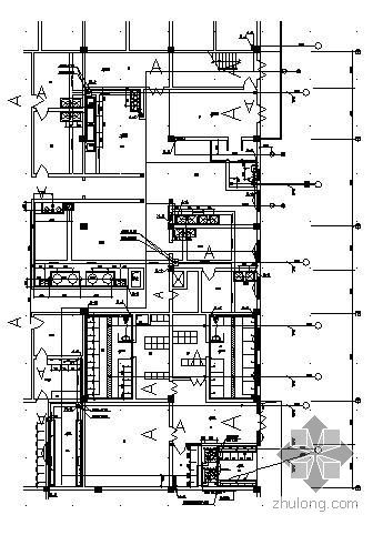 二层办公食堂设计资料下载-某中学二层食堂给排水设计图