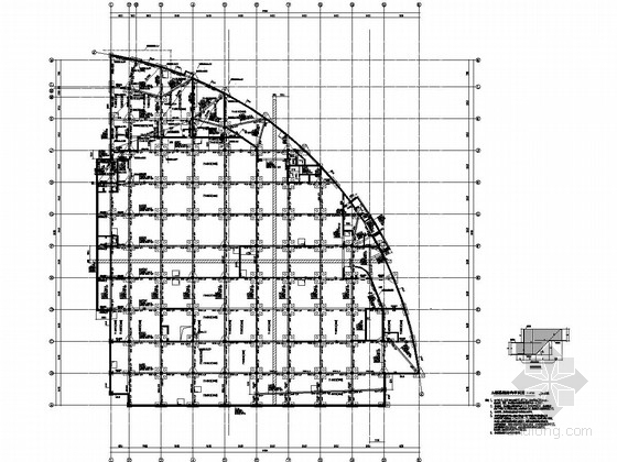 某四层框架商场资料下载-[江西]地上四层框架结构商业楼结构施工图