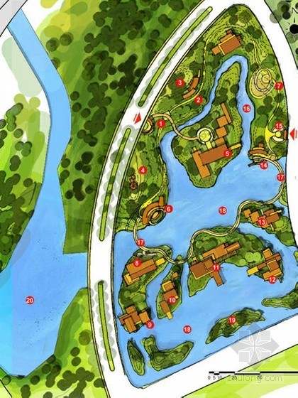 会所景观概念设计方案案例资料下载-[上海]特色会所景观概念设计方案
