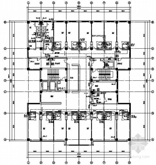 医院病房图例资料下载-医院病房楼给排水施工图