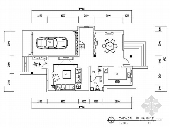 别墅酒柜设计详图资料下载-精品高级简约欧式风格三层别墅装修室内设计施工图（含效果）