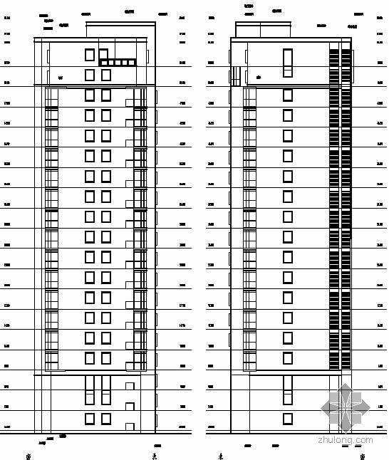 [潍坊市]某居民小区住宅楼群建筑施工图-2