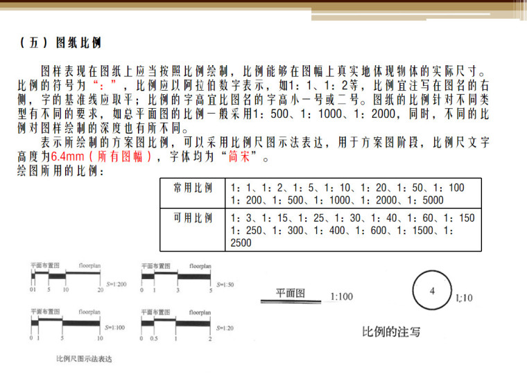 工程制图理论知识课件-图纸比例