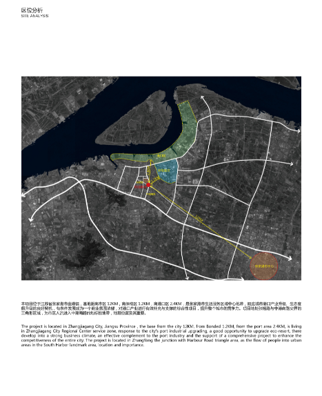 [江苏]张家港金港国际酒店建筑设计方案文本-区位分析