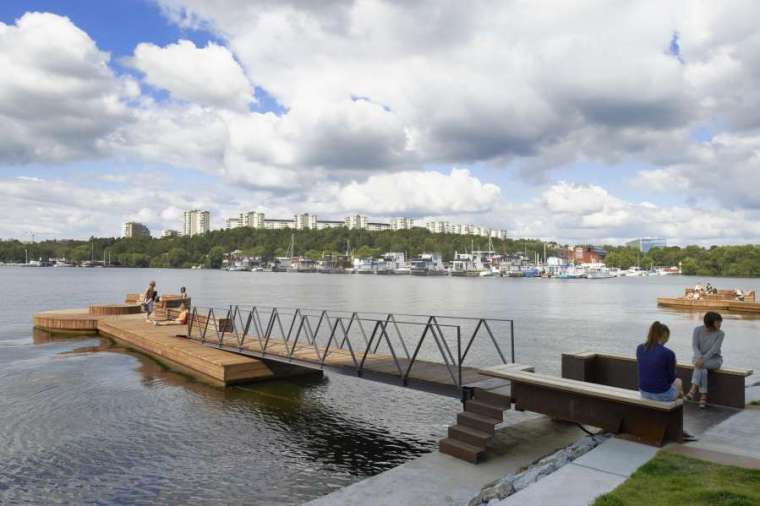 瑞典斯德哥尔摩带状滨水码头公园-19