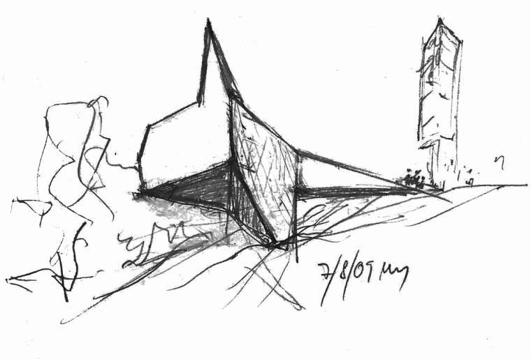 几何象形般的三维体块：西格兰白色乡村教堂/schneider+schumache_15