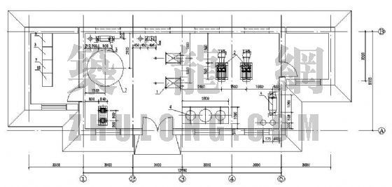换热站管道系统图CAD资料下载-长治市某换热站设计图