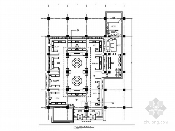 珠宝空间设计资料下载-精品著名现代风格时尚婚庆珠宝店室内装修施工图